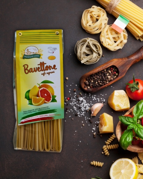 Bavettone z owocami cytrusowymi 500gr
