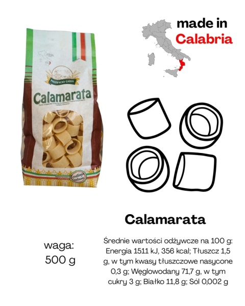 Calamarata 500gr