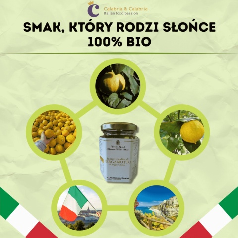 Kandyzowana skórka bergamotki 130g
