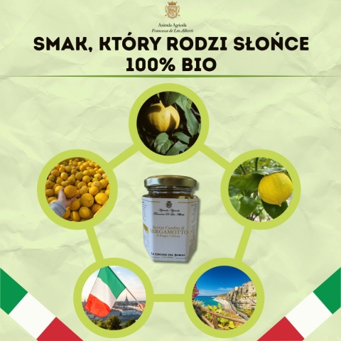 Kandyzowana skórka bergamotki 130g