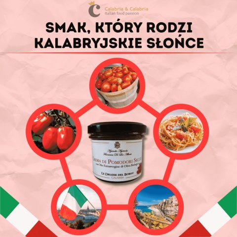 Krem z suszonych pomidorów z czosnkiem i Bio oliwą 100g
