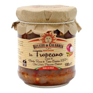La Tropeana - pikantny sos z kalabryjskiej cebuli IGP i papryczki chili