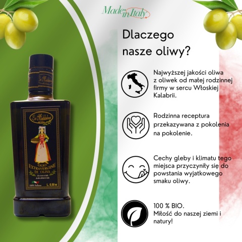 Oliwa z Oliwek La Maddalena 500ml