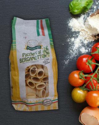 Paccheri z bergamotką