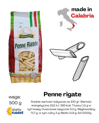 Penne rigate 500gr