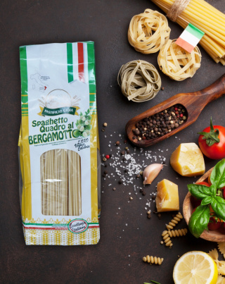 Spaghetti z bergamotką