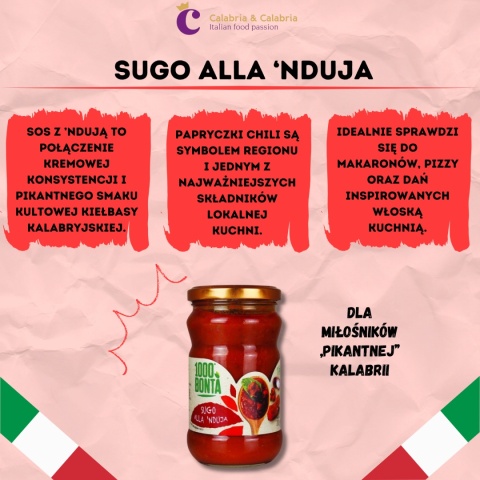 Sugo alla Nduja - sos do makaronu z Ndują