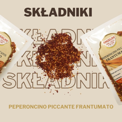 Suszona papryczka chilli z Kalabrii 80gr płatki
