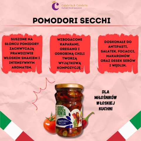Suszone pomidory w zalewie