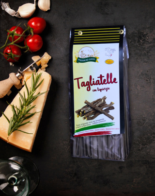 Tagliatelle z lukrecją