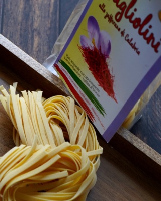 Tagliolini z szafranem 250gr