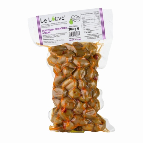 Zielone oliwki z przyprawami 300g