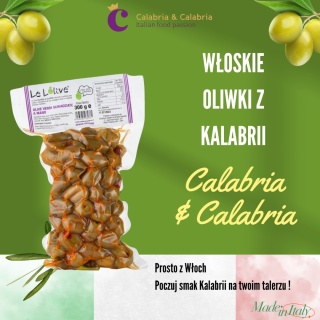 Zielone oliwki z przyprawami 300g