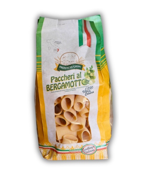 Makaron Paccheri z bergamotką 500gr