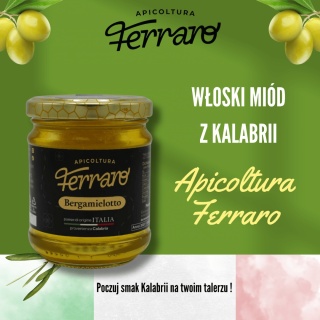 Miód wielokwiatowy z bergamotką 250g