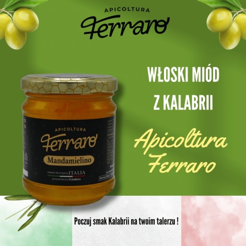Miód wielokwiatowy z mandarynką 250g