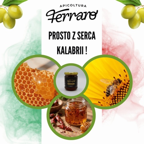 Miód z kwiatu kasztana z papryczką chilli 250g
